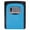 Blue, variant on Combination Key Box with Multiple Digit, Wall Mounted Weatherproof Lock Box for Home Garage, Holds 5-8 Keys, Basiess A Key Storage Box Red