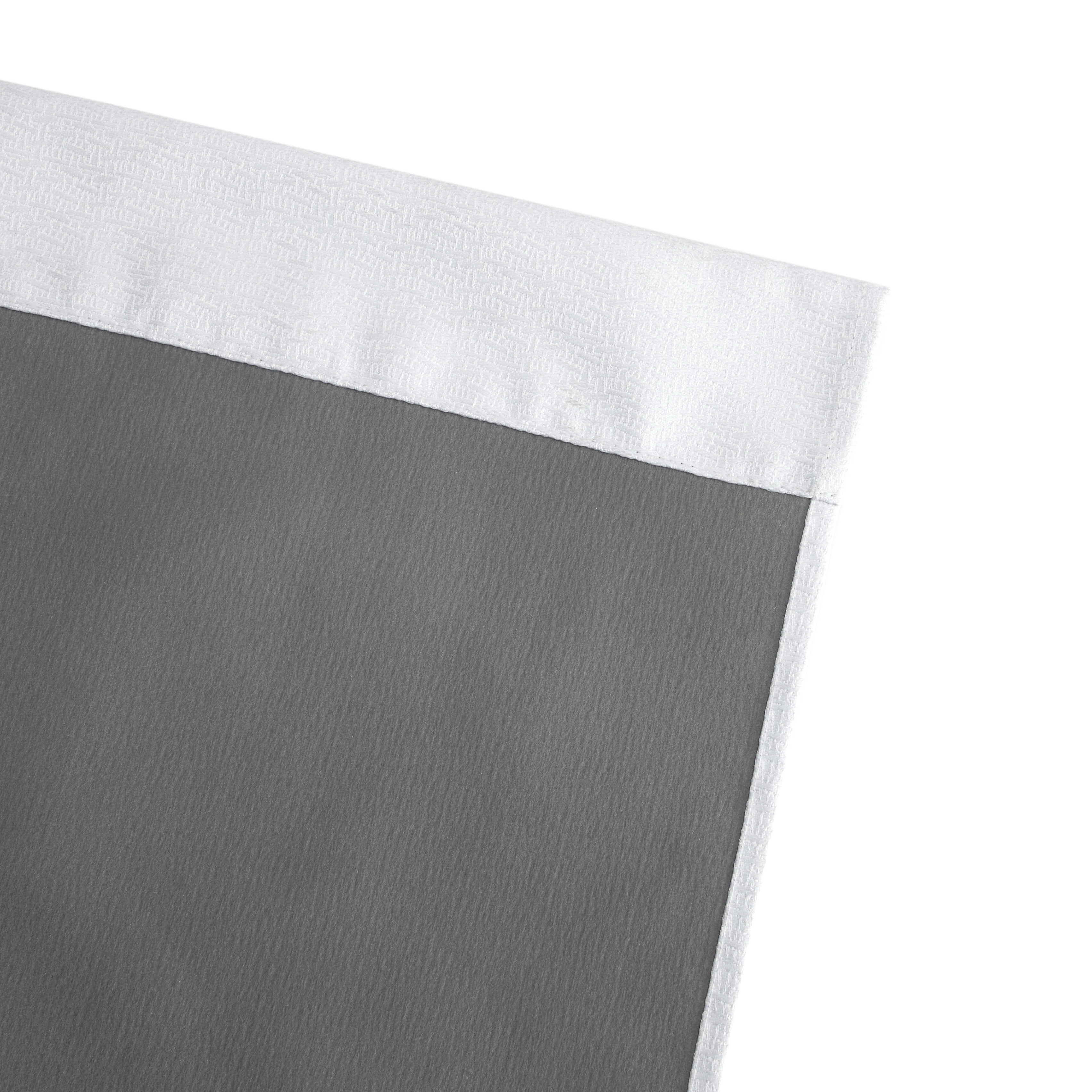 Mainstays 4 of a Kind Blackout Curtain Panels, Set of 4, White, 28" W x 95" L