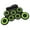 Green, variant on Electronic Drum Pad, 7 Pad Rolls up Practice Drum Set Built-in Speakers and Headphone Socket, Drum Sticks and Drum Pedal