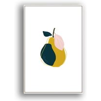 IDEA4WALL Framed Canvas Print Wall Art Multicolor Textured Red, Gray & Green Color Blocks Geometric Shapes Illustrations Modern Art Chic Colorful for Living Room, Bedroom, Office - 16"x24" White