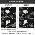 thumbnail image 4 of Halloween Garden Flag - Double Sided 12x18 Inch, Seasonal Outdoor Decor for Yard, Lawn,House - Family,Friends,Halloween., 4 of 5
