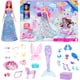 thumbnail image 1 of Calendario de Adviento de Barbie con muñeca y 24 accesorios sorpresa que incluyen unicornio y 3 mascotas, transforma la muñeca de moda de pelo rosa en sirena, hada y más, 1 of 5