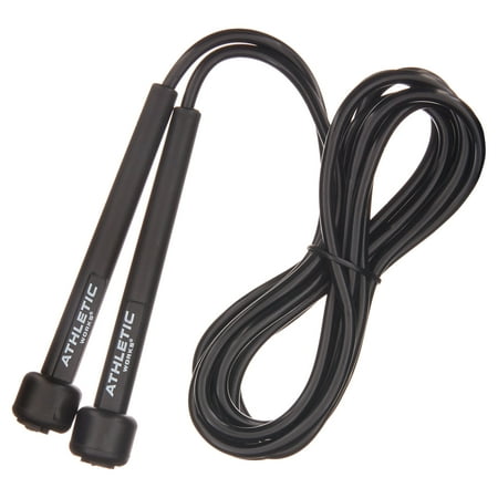 Jump Rope - On Sale Today! Athletic Works Speed Jump Rope With Light Weight Handles, 9' Length, Black