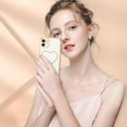 thumbnail image 5 of iPhone 11 Case, iPhone 11 Phone Case with Extra Adjustable Love Heart Kickstand Holder Soft TPU Plating Bumper Protective Slim Shockproof iPhone 11 Phone Case Cover for Girls Women, White, 5 of 17