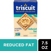 Triscuit Reduced Fat Whole Grain Wheat Vegan Crackers, 7.5 oz