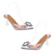 thumbnail image 1 of Zapatos de tacón alto para mujer, zapatos de tacón alto con punta puntiaguda para mujer, diseño aerodinámico, 1 of 9