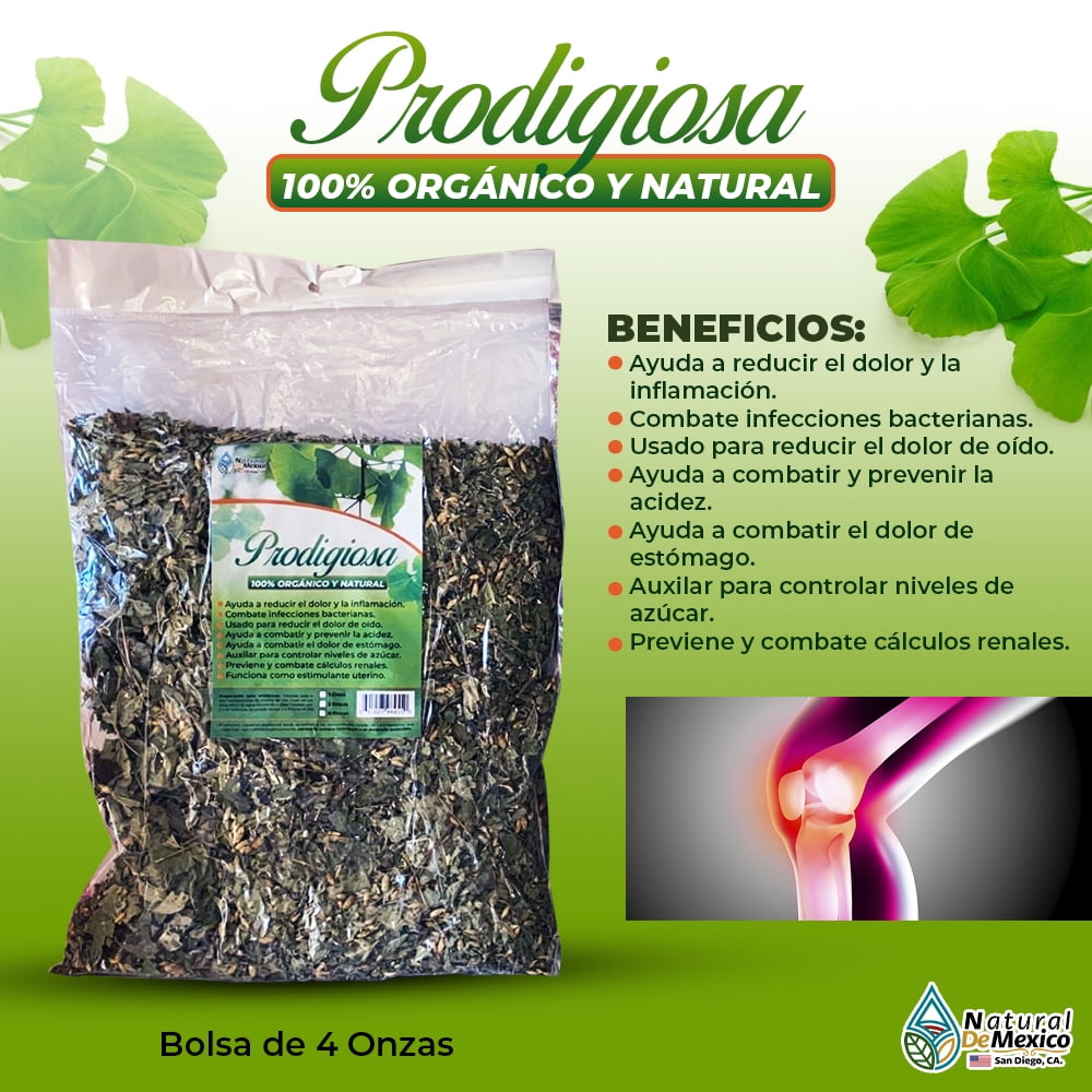 Prodigiosa Siempreviva Herb Tea 4 oz. 113gr. Botanical Herb Cut by Natural de Mexico