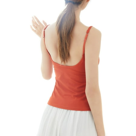 

Stylish Camisole Bra U Shape Backless Sling With Adjustable Shoulder Strap Summer New