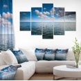 thumbnail image 1 of Cloudy Blue Sky above Sea Surface - Oversized Beach Canvas Artwork, 1 of 3