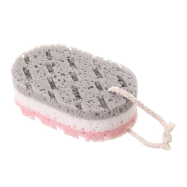 Billuyoard 3 uds esponja de baño cepillo ducha piel limpieza masaje suave SPA espuma removedor de piel muerta depurador hidratante para adultos Juegos de accesorios de baño