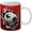 A186, variant on 3D Soccer Ball 3D Coffee Mug White Ceramic Coffee Mug Creative Ceramic Water Cup With Handle Birthday Gift 11Oz