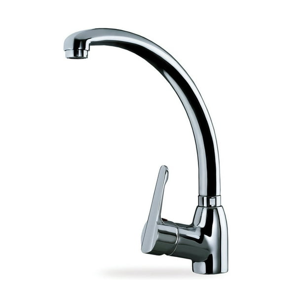 Llave mezcladora Teka MF2 PROJECT MF2 MN mezcladora de metal con acabado en cromo Bodega Aurrera en linea