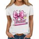 thumbnail image 2 of Xuyuer Women Graphic Print Round Neck Short Sleeve T-Shirt, Summer T-Shirt For School Season, 2 of 5