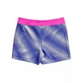 thumbnail image 2 of Rainbeau Moves Girl's Dance & Gymnastics Foiled Bike Short with Inset, XS-L, 2 of 5