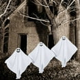 thumbnail image 2 of 3PCS Halloween Yard Stakes Light-Up Ghost Set 20in Halloween Outdoor Decoration, Ghost with LED Lights Ghost for Party Yard Decor Prop, 2 of 6