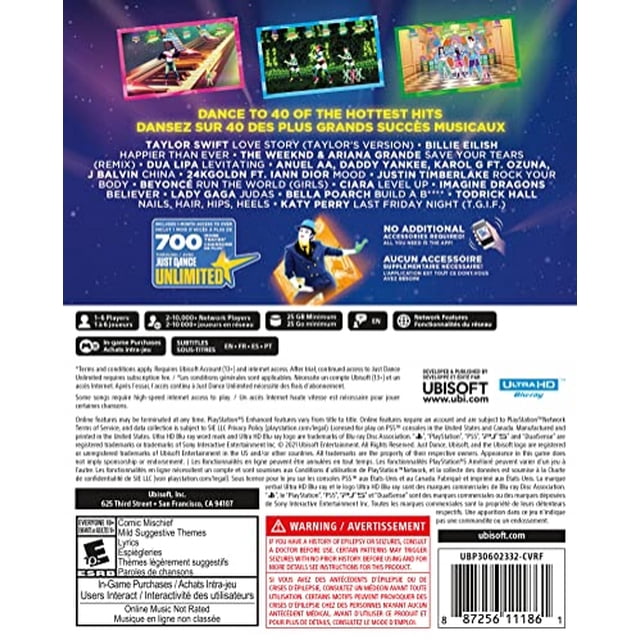 Just Dance 2022 - PlayStation 5 Sony PlayStation 5