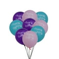 thumbnail image 1 of Phenofice 15Pcs Latex Mermaid Balloons Set Party Balloons Kit Assorted Color for Event Decoration, 1 of 8