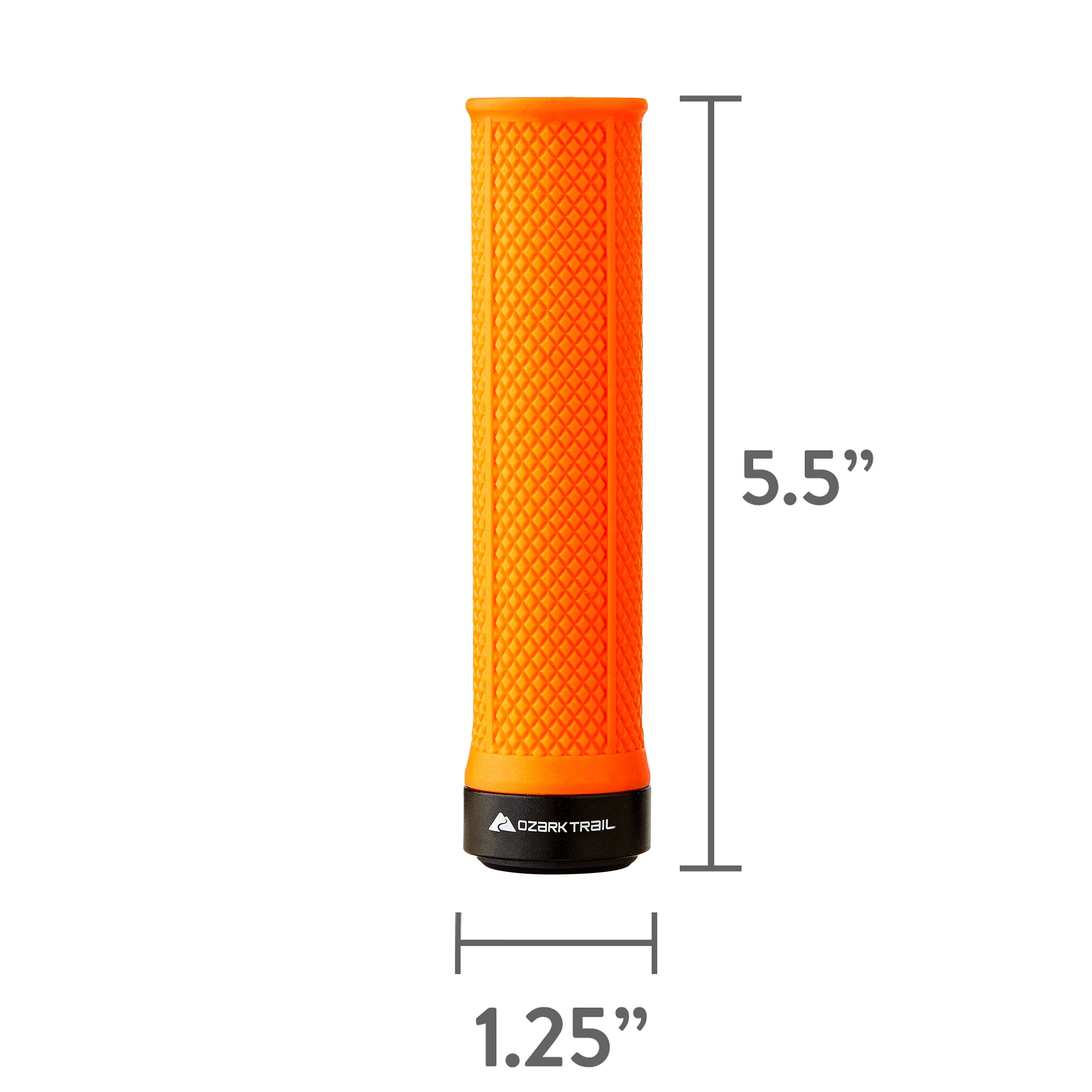 Ozark Trail Lock-on Bike Grips, Orange
