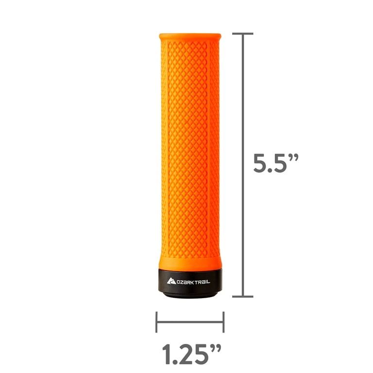 Ozark Trail Lock-on Bike Grips, Orange - Walmart.com
