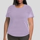 thumbnail image 2 of Camiseta de manga corta y cuello redondo de color liso para mujer, tallas grandes, cómoda y elegante, para uso diario, tallas S-XXXL, 2 of 4