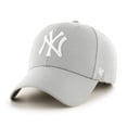 thumbnail image 1 of Gorra '47 New York Yankees MVP Gris con Visera Curva, 1 of 2