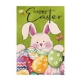 thumbnail image 2 of Garden Flag Easter Egg Rabbits Print Yard Party Decoration Flag Suitable For Indoor Outdoor Courtyard, 2 of 6