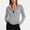 Gray, variant on Women's UPF 50+ Lightweight Athletic Jacket Sun Protection Full Zip Long Sleeve Shirts Hiking Outdoor Pockets