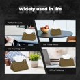 thumbnail image 6 of Kdxio Yellow Floral1 Print Tissue Box Cover,Modern PU Leather Rectangular Tissue Box Holder for Bathroom Living Room Bedroom Office Desk Car Home, 6 of 6