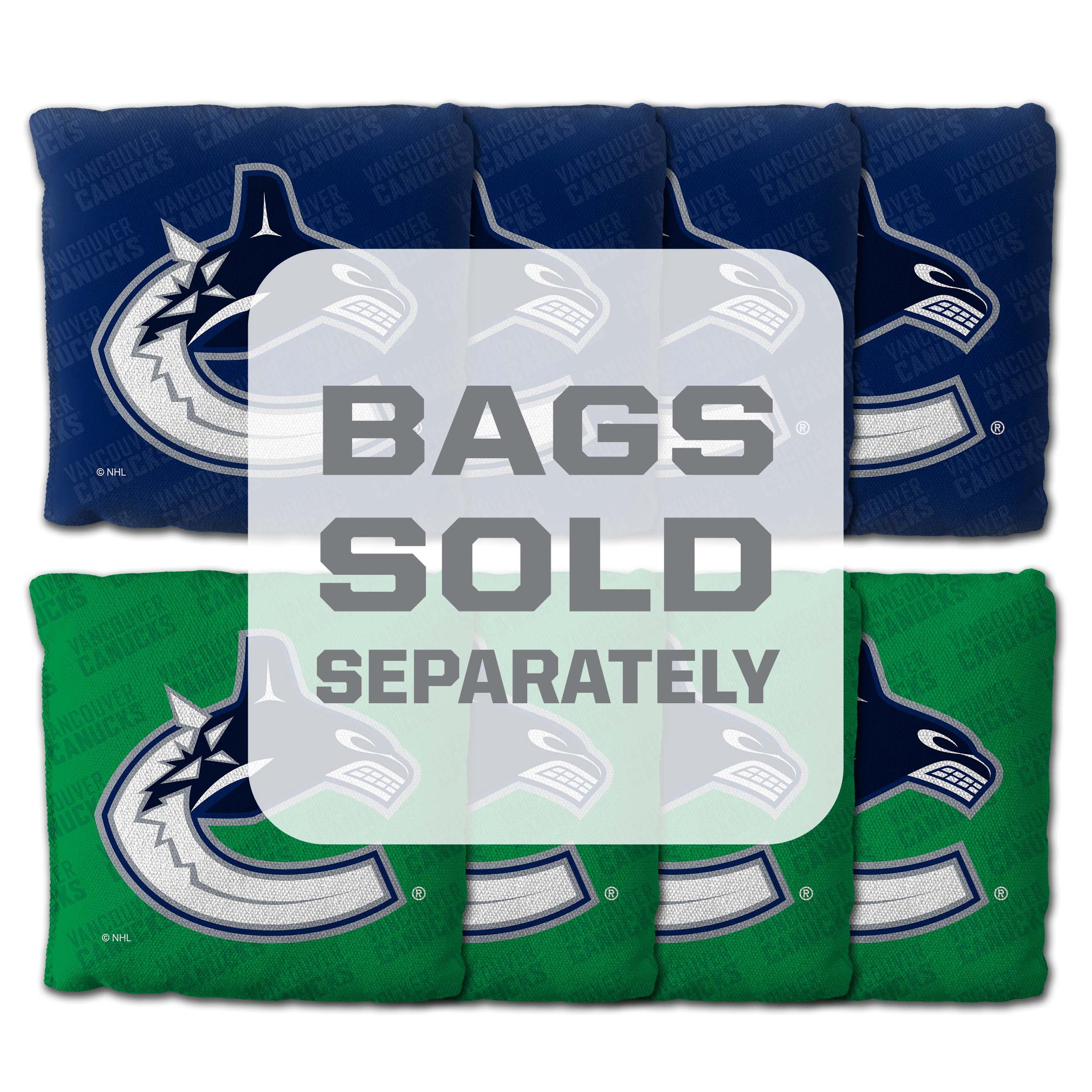 YouTheFan NHLVancouver Canucks 2' x 4' Cornhole Game No Bags