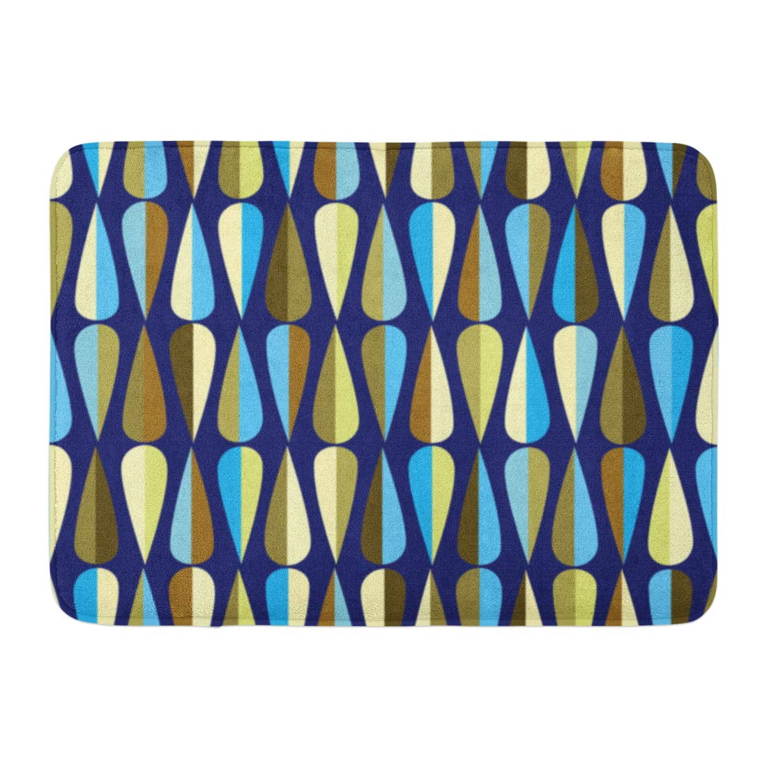 POGLIP Mid Century Modern Retro Drop Shapes in Tones Abstract for All