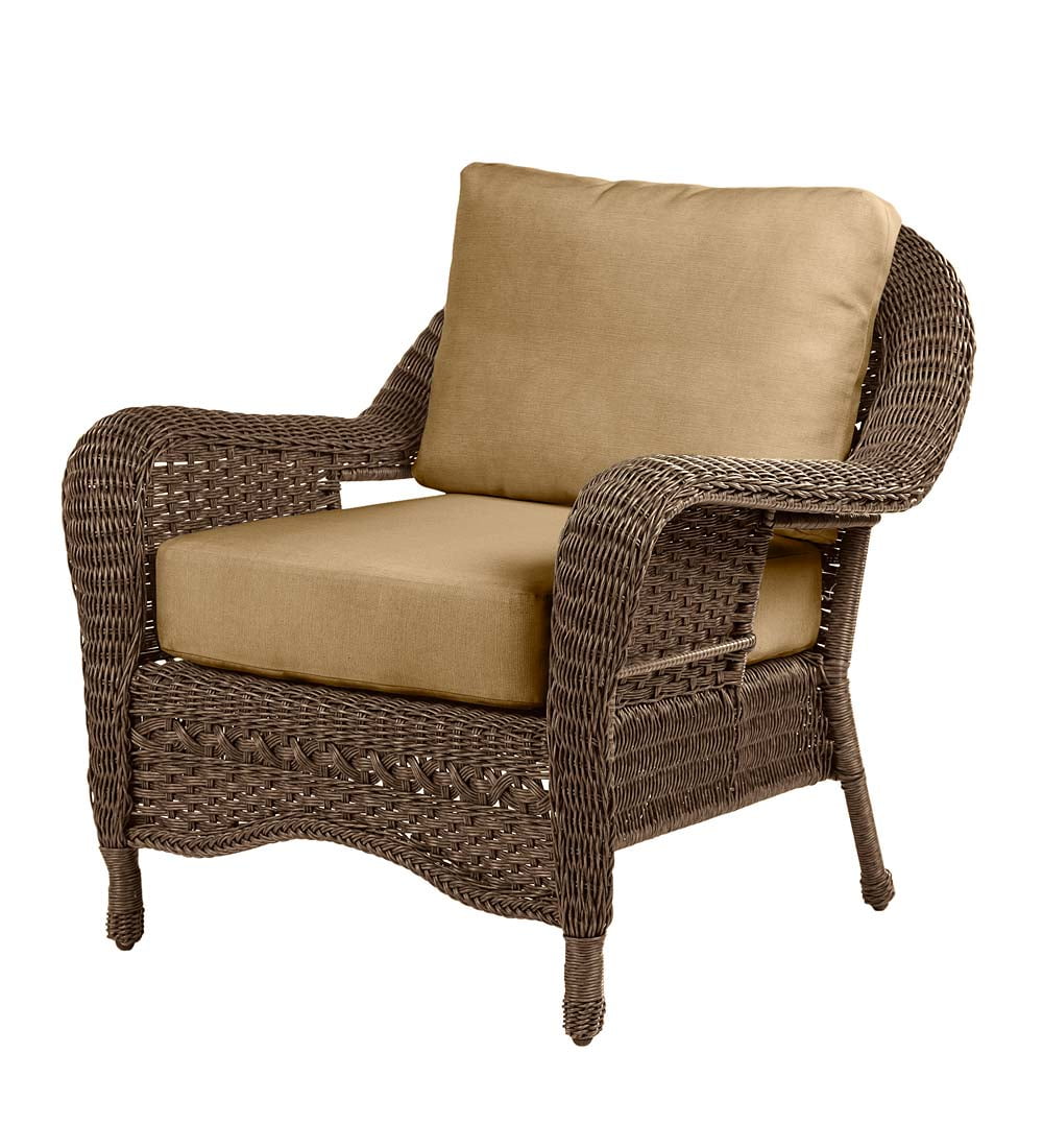 Prospect Hill Outdoor Wicker Chair Glider