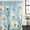Blue, variant on Blue Daisy Flower Shower Curtain Set - Small 36" x 72" Washable Bathtub Curtain with 12 Hooks, White Farmhouse Floral Spring Waterproof Fabric Stall Shower Curtains for Bathroom/Bathtub Décor