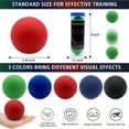 thumbnail image 3 of Magicorange Racquetball Balls 3 Pack, High Bounce Rubber Racquetballs with Bottle, Red, 3 of 7