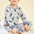 thumbnail image 6 of OJSFQUFP Cartoon Print Thermal Underwear 2Pcs Set Older Boys and Girls Soft Warm Base Layer for Fall and Winter (1-16Y), 6 of 6