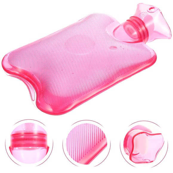 SHINYPASING Hot Water Bottle Heating Pad Thick Hot Water Pouch 1Set Indoor Use Winter