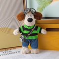 thumbnail image 3 of Nuevo protector de hombro para cinturón de seguridad de coche de peluche de Wallace y Gromit, bonito muñeco de peluche ajustable de dibujos animados, accesorios de decoración para coche, regalo, 3 of 5