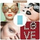 thumbnail image 5 of 1394Pcs 4mm/6mm Rhinestone Stickers for Crafts, 4 Sheet Round Rhinestone Sticker for Scrapbooking, Blue, 5 of 5