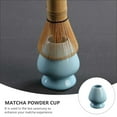 thumbnail image 2 of 1pc Japanese Style Matcha Ceramic Whisk Holder Kitchen Matcha Powder Cup, 2 of 9