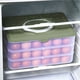 thumbnail image 5 of Huevera de 3 Niveles con Capacidad para 72 Huevos, con Tapa y Asa | Recipiente Transparente para Almacenar Huevos En El Refrigerador | Plástico Verde | 31,5 X 22,5 X 16 Cm | Bandeja Organizadora Apil, 5 of 6