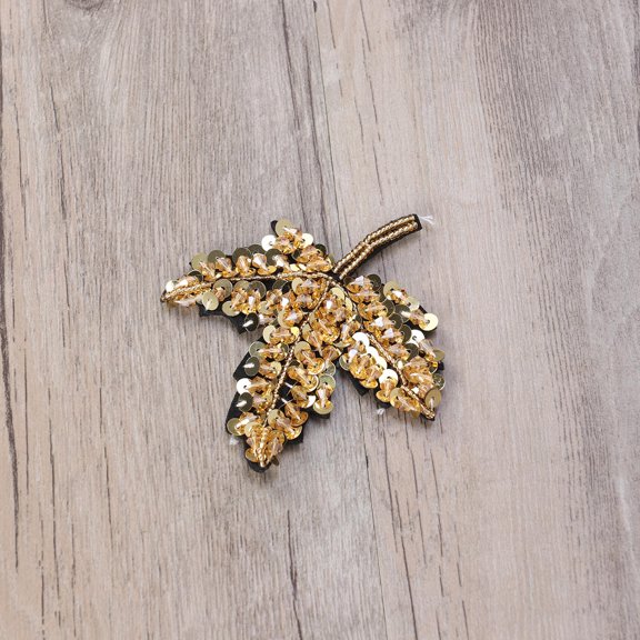 FOMIYES Golden Clothes Patch for Sewing, Decoration, and Garment Repairs, and Stylish Embellishment