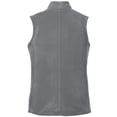 thumbnail image 6 of Yellow Rooster Women's Sleeveless Microfleece Vest Pearl Grey 3XL, 6 of 6