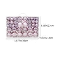 thumbnail image 3 of Twfbrm 100Pcs Christmas Balls Electroplated Plastic Christmas Decorations Shatterproof Home Holiday Party Christmas Decor Hanging Christmas Tree Ornaments, 3 of 6