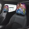 thumbnail image 2 of Tiana Funda Protectora Universal para Reposacabezas de Coche, Funda Elástica para Reposacabezas de Asiento de Auto, Funda de Tela Antipolvo, Accesorios de Interior 2 Piezas, 2 of 6
