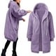 thumbnail image 5 of Puntoco-abrigo de mujer a la moda, jersey con cremallera y cuello en V, blusa con capucha de manga larga, sudadera, liquidación de Navidad Puntoco Puntoco-2432, 5 of 7
