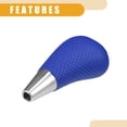 thumbnail image 7 of Unique Bargains Gear Shift Knob Car Inner Gear Shifter Knob  for Scion XD 2008-2014 Faux Leather Plastic Blue, 7 of 7