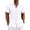 White, variant on Yifymode Mens Button Down Shirts Short Sleeve Casual Shirt Summer Beach Wedding Tops with Pocket,Light Blue M