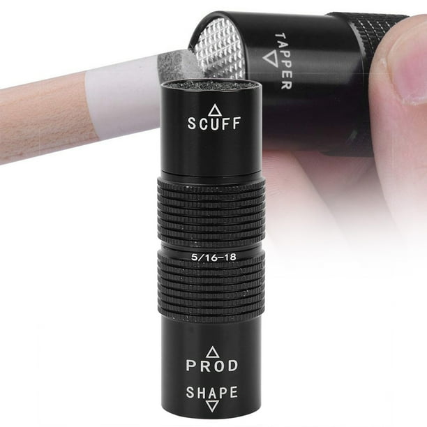 Pool Cue Snooker Cue Tip Pricker Aluminum 5 16 18 Multifunctional 4 In