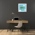 thumbnail image 3 of Vess, June Erica 15x15 White Modern Wood Framed Museum Art Print Titled - In the Clouds IV, 3 of 4