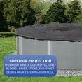 thumbnail image 6 of Blue Wave 15' x 30' Oval Rugged Mesh Above Ground Pool Winter Cover, 6 of 6