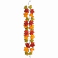 thumbnail image 2 of Guirnalda de hojas de otoño, decoración otoñal reutilizable para interiores, hoja de arce realista Estilo C, 2 of 9